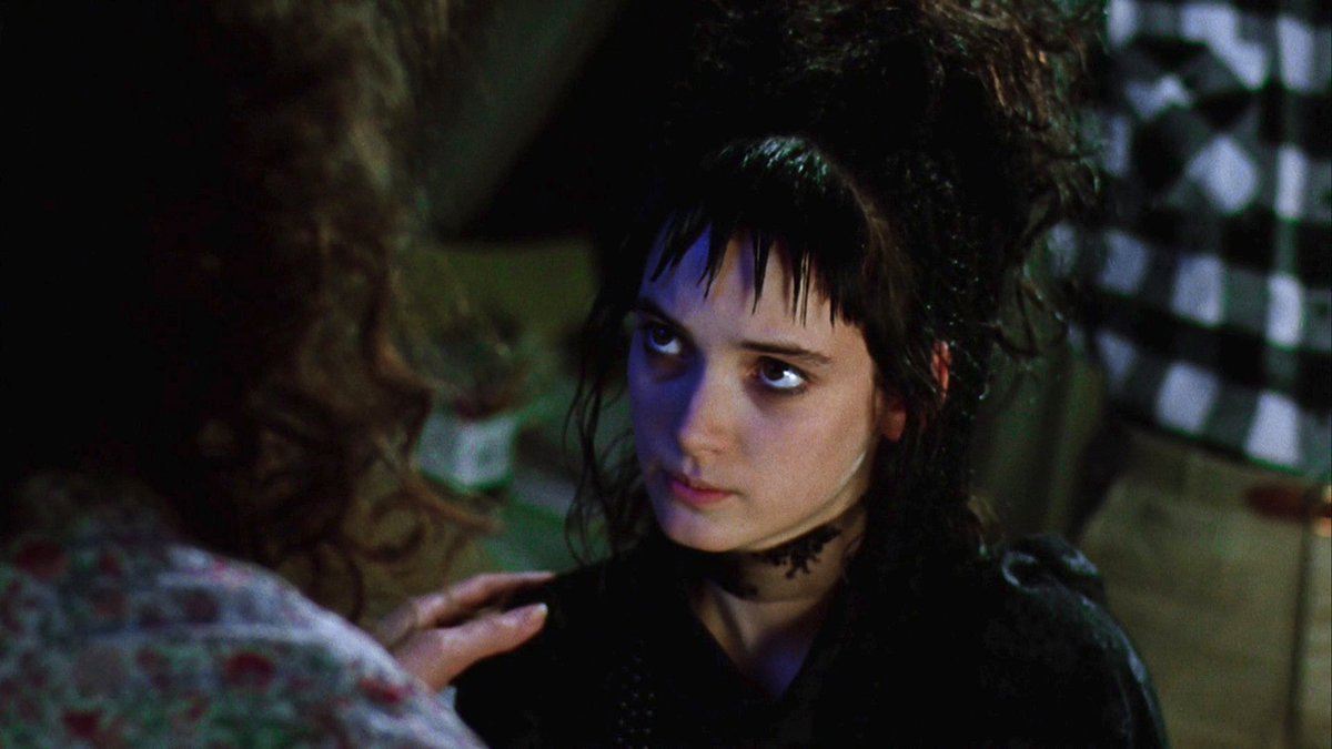 gilmxres's tweet image. oh winona ryder as lydia deetz in beetlejuice (1988) you will always be famous