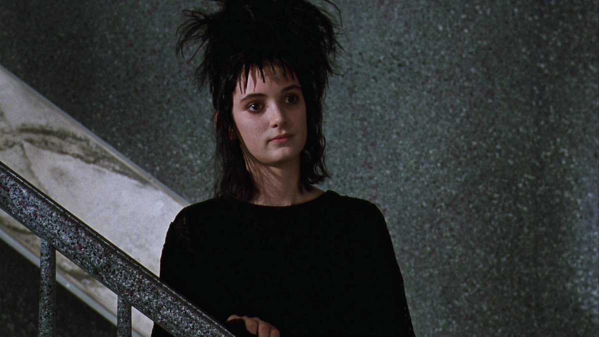 gilmxres's tweet image. oh winona ryder as lydia deetz in beetlejuice (1988) you will always be famous