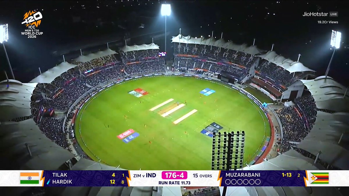 - No Kabaddi pitches like Lucknow.
- No Empty seats like Ahmedabad.
- No high AQI like Delhi.
- Not ugly like chinnaswamy.

The Best stadium of India - Chepauk 💛🔥