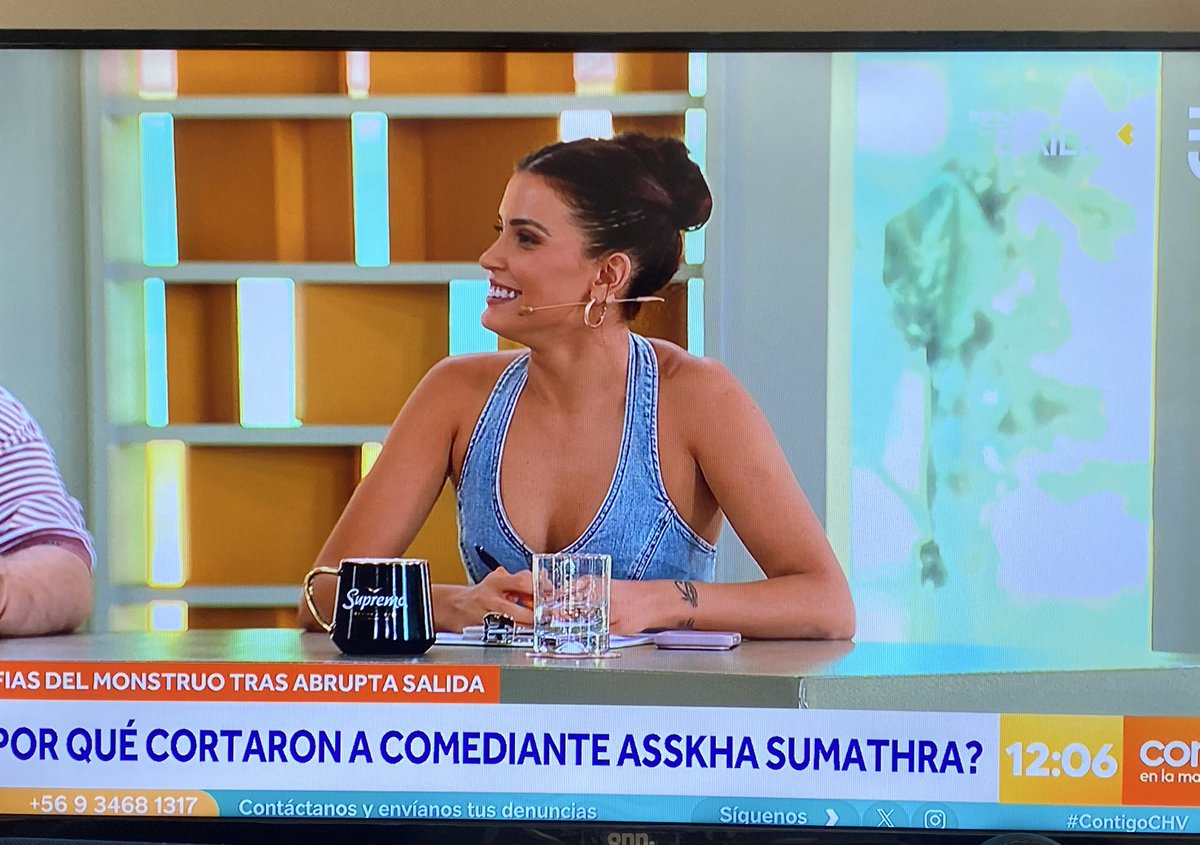 Cony en el matinal. ME ENCANTA 😍👏🏼#GranConstanza #ContigoCHV