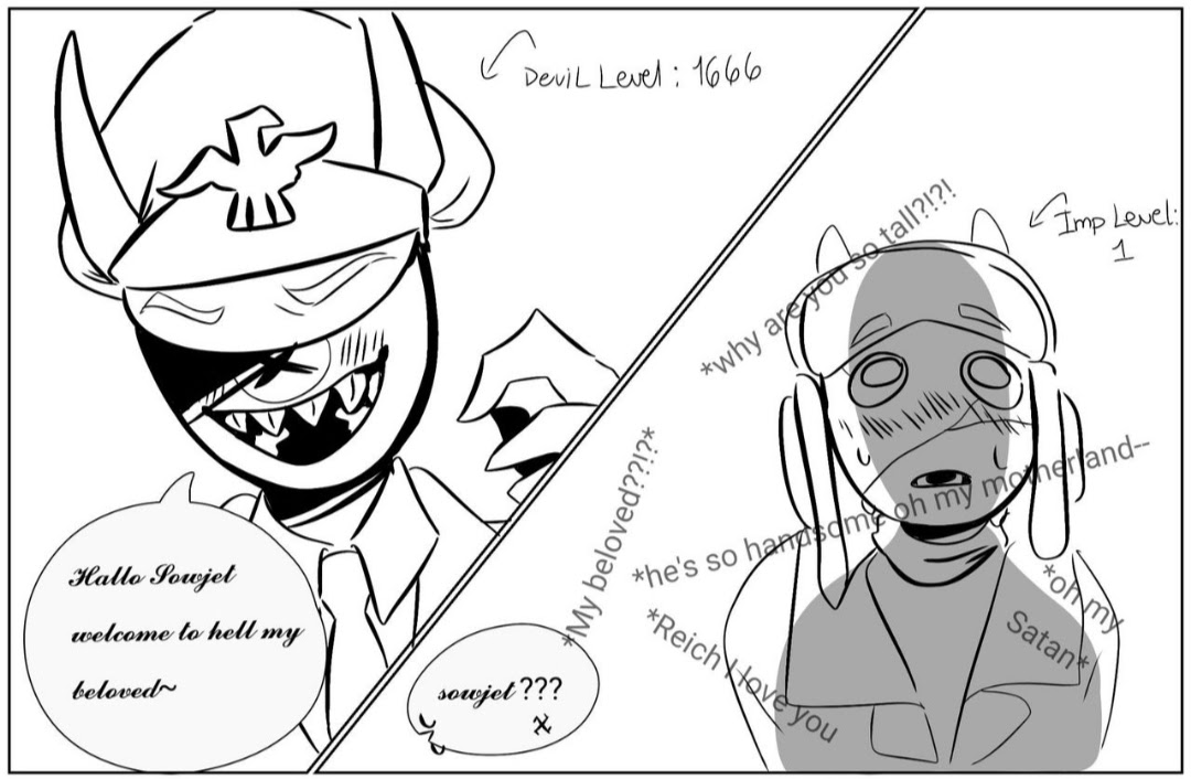 flow3rrch_'s tweet photo. more drawing from that artist 2/2 #countryhumans #countryhumansussr #countryhumansthirdreich #sovreich #sovireich #thirdunion #sovnaz https://t.co/zaJUyKhE7e