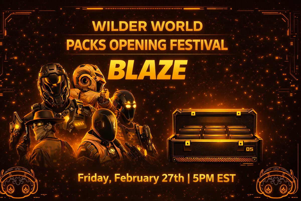 Let's make it official. Let's have a party. Packs have been selling out on the daily. I haven’t opened any of my packs yet for <a href="/WilderWorld/">Wilder World</a>. Also if you are paying attention on <a href="/blaze_stream/">Blaze</a> there are raiding tools now. I will probably give away votes for viewers who r active.