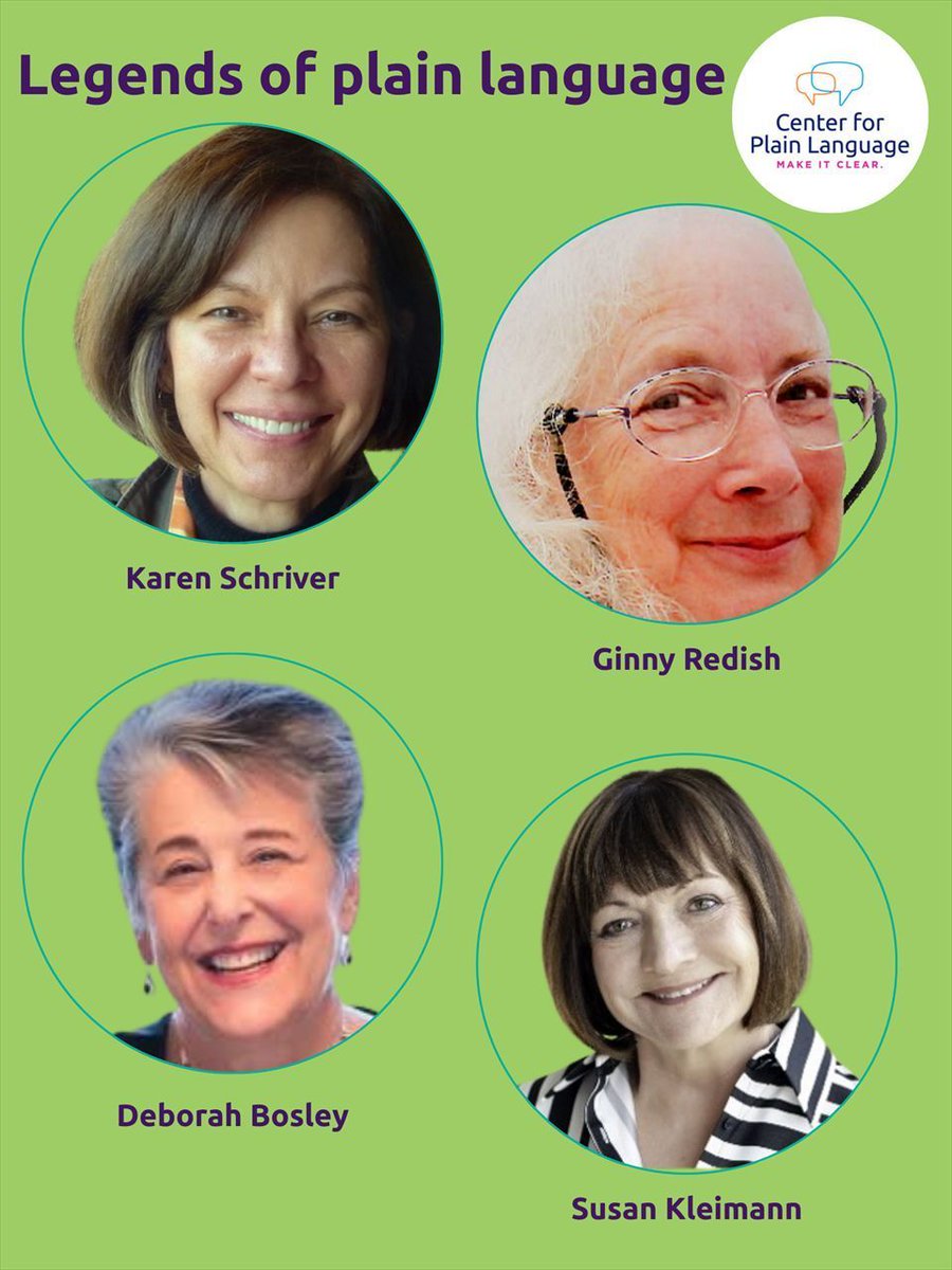 Center for Plain Language tweet media