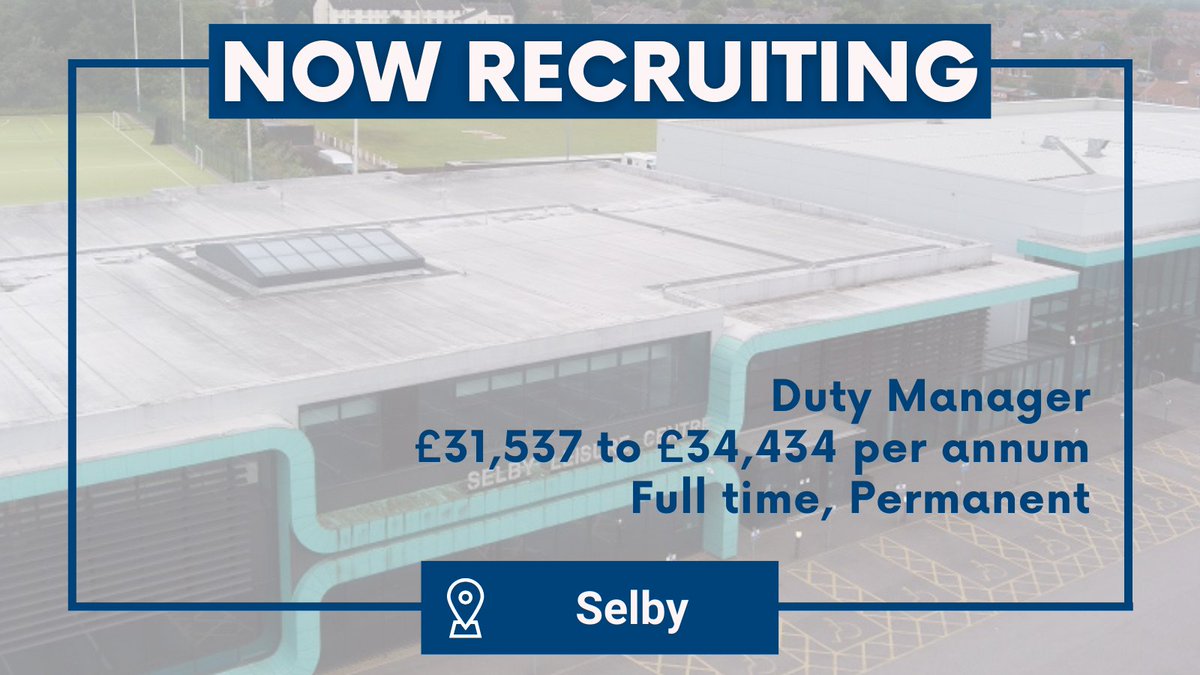 NycjobsUk's tweet image. Are you motivated, people-focused and ready to take the next step in your leisure career?🏊‍♂️

Apply now! tinyurl.com/62ddkwt7

#LeisureJobs #DutyManager #SelbyJobs #FitnessCareers #NorthYorkshireJobs #TeamNorthYorkshire #NorthYorkshireCouncil #CommunityDevelopment