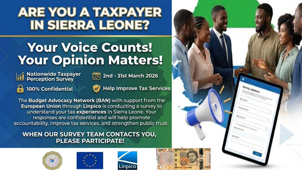 Budget Advocacy Network Sierra Leone -BAN tweet media