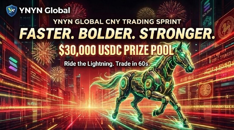 YNYNGlobal's tweet photo. Power Up Your Predictions This CNY! 🐎🏮

The Year of the Horse is all about unmatched speed—and so is YNYN Global. Predict faster, trade bolder, and win stronger on the world's fastest on-chain prediction market. ⚡️

🧨 Join our CNY Turbo Sprint and share a 30,000 $USDC Prize Pool!

In and out in 60 seconds. Are you ready to ride the trend? 👇
https://t.co/VpZLUuqtSI

#YNYNGlobal #CNY #YearOfTheHorse #ETH   #CryptoTrading