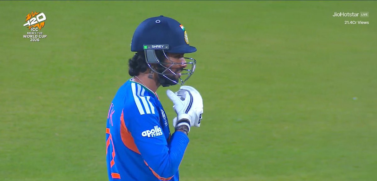 Tilak Varma at different place with 300 strike rate absolutely monstrous 🔥🔥💯

#INDvsZIM #T20WorldCup2026