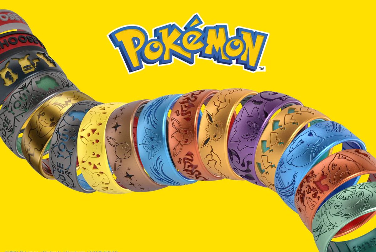 Pokebip's tweet photo. #PokémonGoodies : Nouveaux bracelets Enso x Pokémon dévoilés pour les 30 ans de Pokémon !

#Pokémon30 https://t.co/St7WpLVSe1
