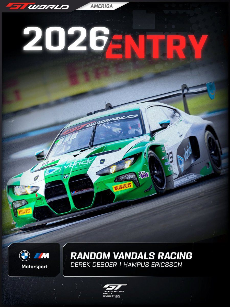 GT World Challenge America pwd by AWS tweet media