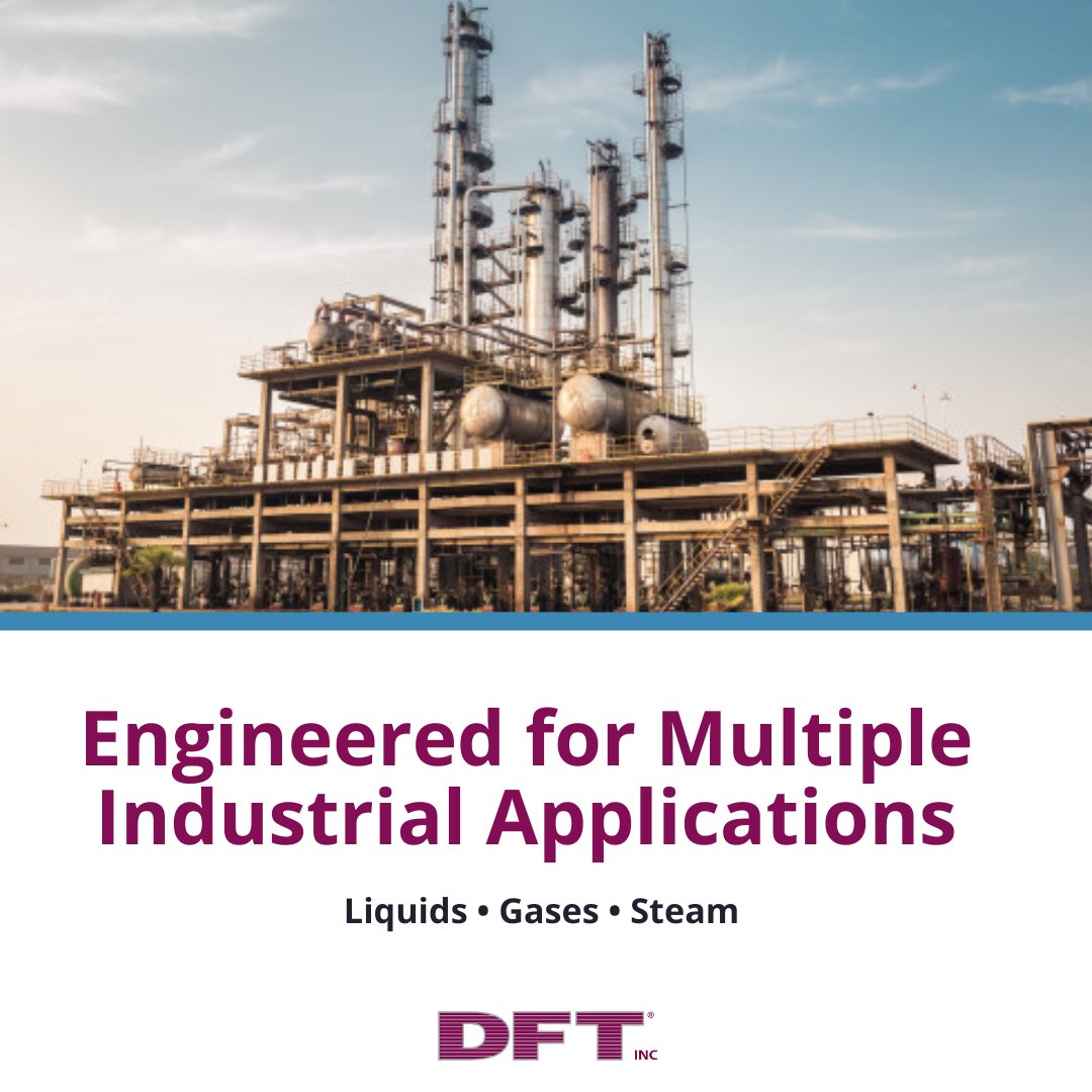 DFTValves's tweet image. Check valves designed for use across many industrial applications.

Systems vary widely — but the fundamentals of a reliable design remain the same. DFT valves are engineered to adapt across all industries.

#IndustrialApplications #CheckValves #EngineeringSolutions #DFTValves