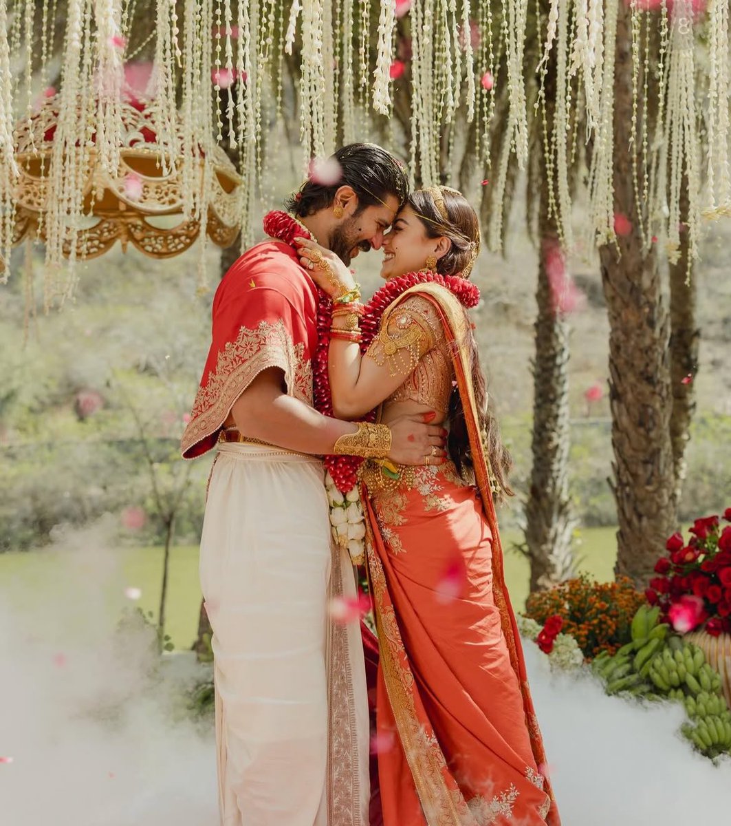formylovesz's tweet photo. 26.2.2026
OUR SHIP SAILED TO MARRIAGE!!🫶🏻
Not me crying like a family member at a wedding I waited YEARS for.🥹❤️
@TheDeverakonda @iamRashmika 

#VijayDeverakonda #RashmikaMandanna #Virosh #ViRoshWedding https://t.co/dgNshvS96f