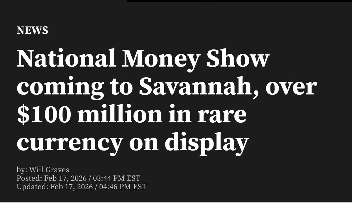 ANACoins's tweet image. Now through Saturday see a nickel valued at $3 million, along with more than $100 million in other rare coins and currency. You can also buy, sell, and trade with hundreds of coin dealers at the #NationalMoneyShow! Read more via WSAV: bit.ly/40sydgi #Savannah #CoinShow