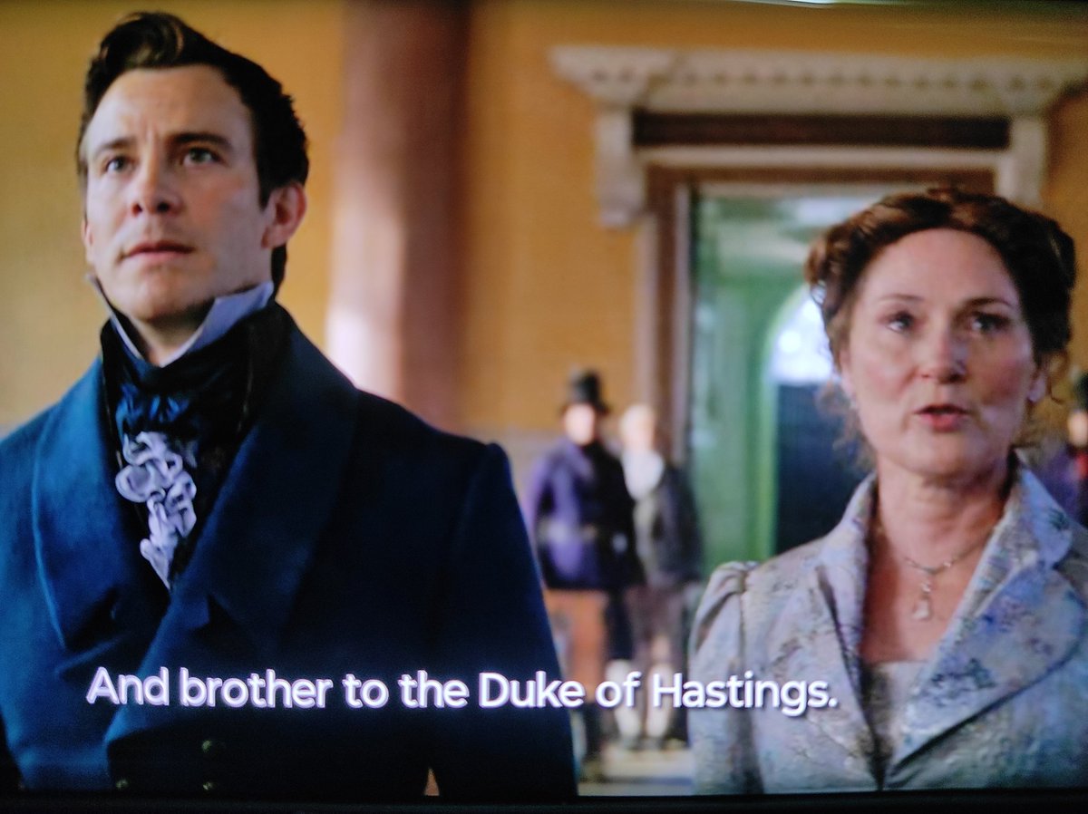 Violet using the Duke of Hastings for aura points ijbol