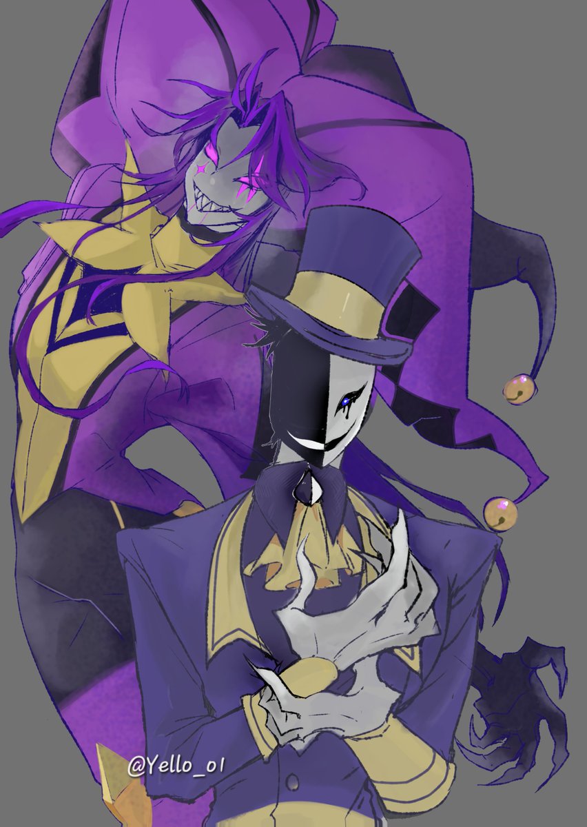 Yello_o11's tweet photo. Power Duo 🍇🎭
#thefreakcircus #thefreakcircustickettaker #thefreakjester https://t.co/Z7E2fOMVfU