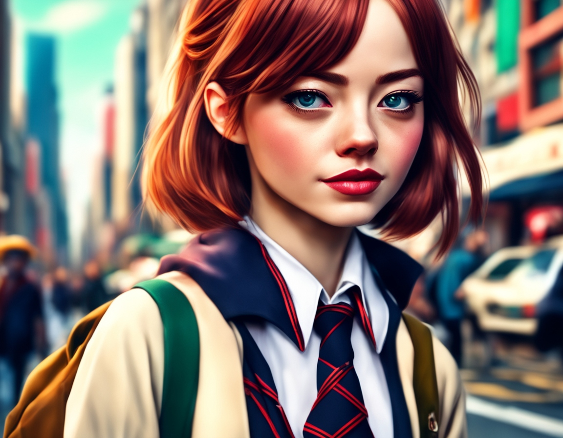 durhurur75394's tweet photo. School is out... Stone Edition 4.0 #AIart #DigitalArt #promptart #AIgeneratedImage #EmmaStone #KindnessofStrangers #Edington #SaveEarth https://t.co/JPTkpFB2cA