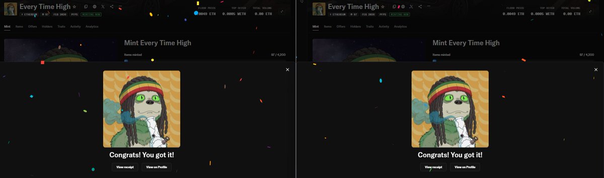 CAONHTAN1's tweet photo. minted some 🤡
Free for whitelist holder
#NFT #ETH #EveryTimeHigh https://t.co/iMR0xIGEYD