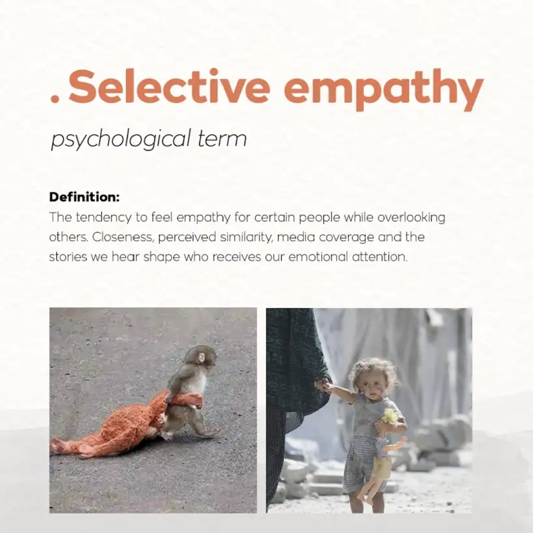 QuranHadeesWala's tweet photo. Selective empathy https://t.co/y2G0sc52xY