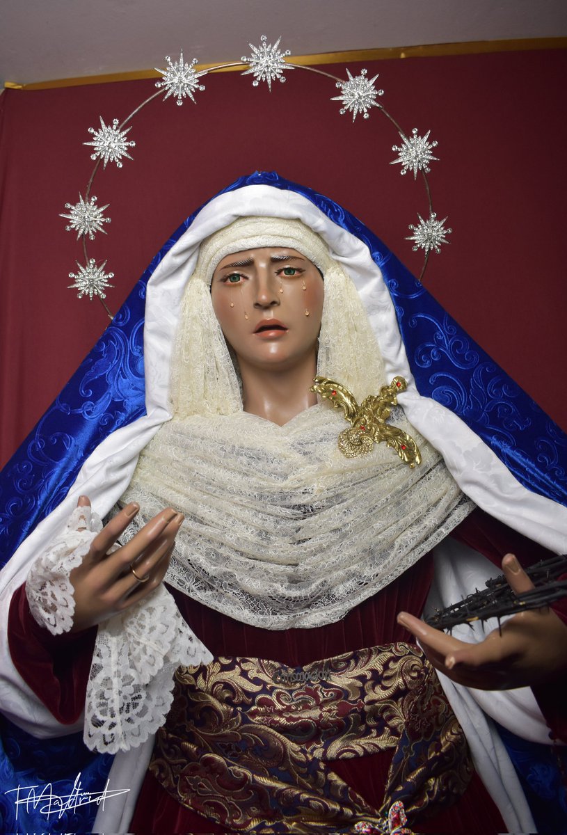 TaviMP96's tweet photo. Nuestra Señora de Consolación ataviada de hebrea @AmigosDeLaCruz7 https://t.co/86Du8dFdoe