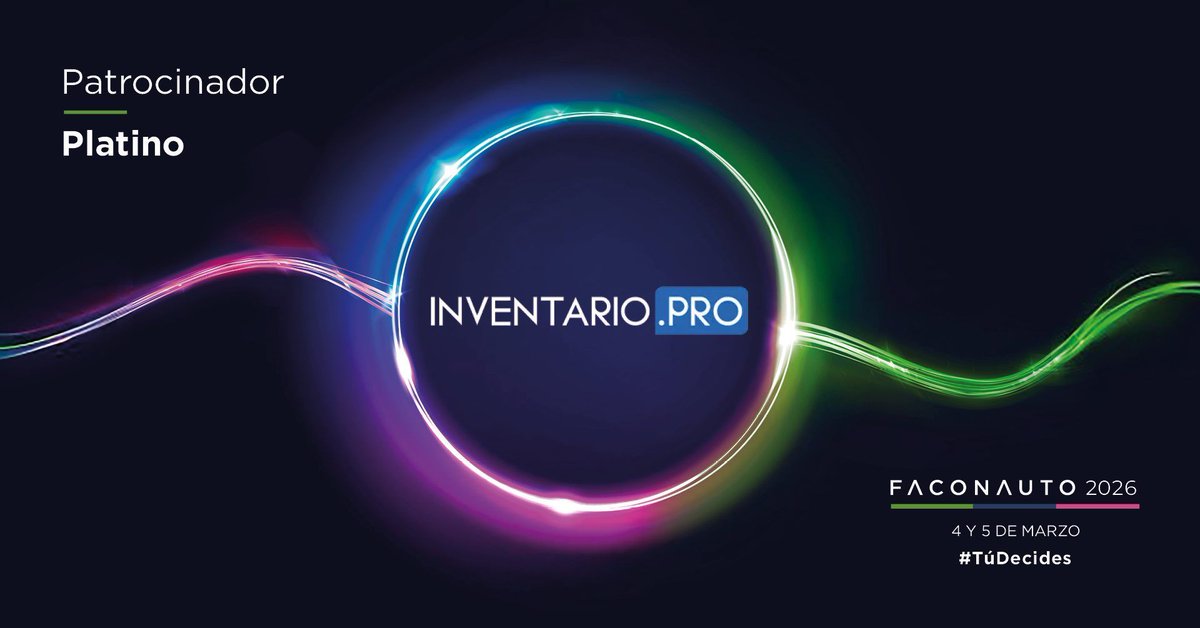 Inventariopro's tweet photo. 2026 será el año de avanzar en eficiencia, rentabilidad y tecnología bien aplicada.
Estaremos en el Congreso Faconauto como Patrocinador Platino para hablar de ello con el sector 🚗
¿Te unes? 👇
🔗 https://t.co/tlDdVIeyDo https://t.co/jcyrIUdDSy