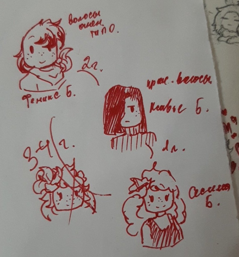 Okay, I'll tell you a little more:

They'll have three kids in the future: Phoenix, Xavier and Cecilia.

Phoenix's a complete copy of Elliot, except for the eyes. Xavier's a copy of Lolita except for the eyes. Cecilia's something in between, but her character is more reckless.