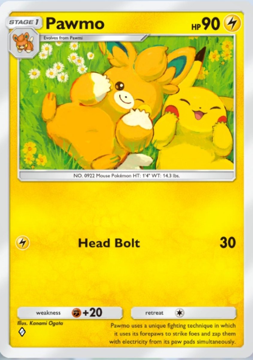 So the new set has dropped in #pokemon pocket tcg. I just opened my first ~12 packs. 

What's the cutest card you've snagged so far? Share it below! I wanna see all the cuties! 

I'll go first.