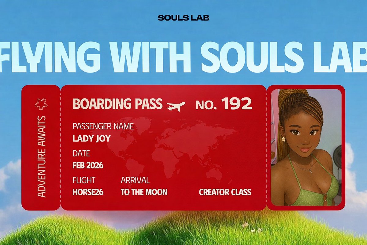 JoydGem's tweet photo. I applied to be a @SoulsLabs Creator and I got in.

Saw the congratulations message when I woke up and it did brighten up my day🥰.
Excited to be a next-gen creator. https://t.co/eQCPYh362P