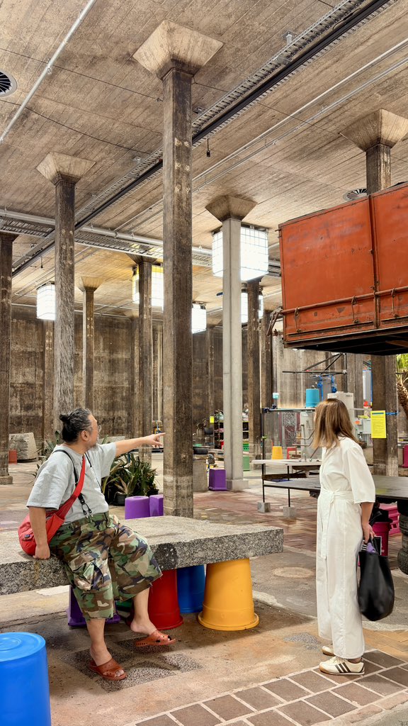 村上隆さんとシドニーのArt Gallery of New South Walesに展示の現地