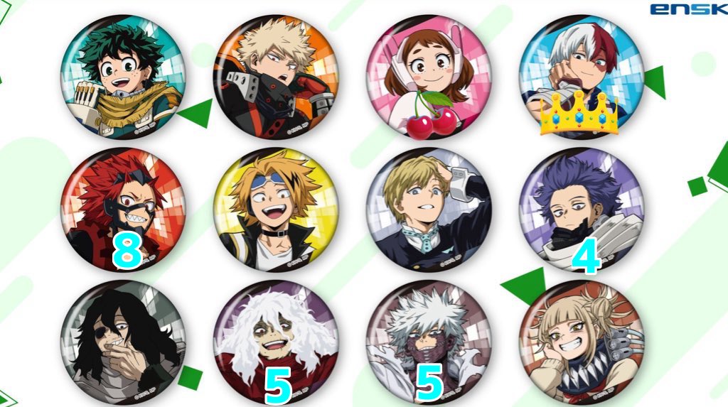 交換》僕のヒーローアカデミア ヒロアカ グリッターカンバッジ