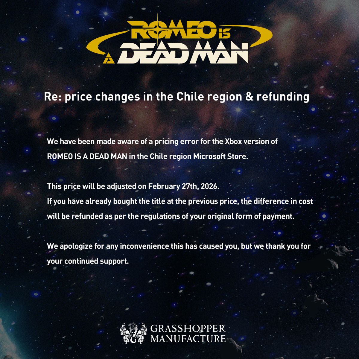 【OFFICIAL】ROMEO IS A DEAD MAN tweet media