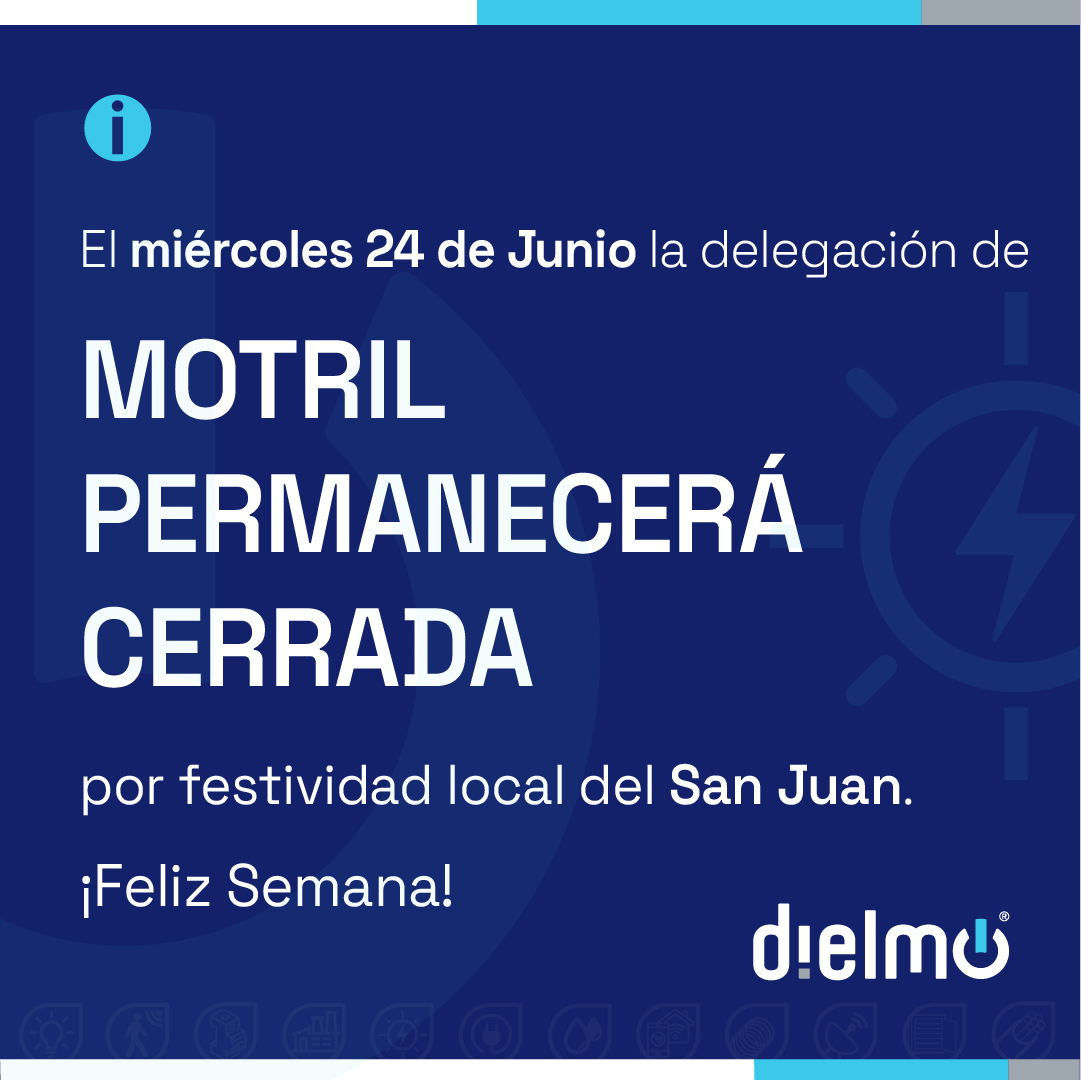 DielmoSL's tweet photo. El 24 de junio la delegación de Motril estará cerrada por la festividad de San Juan.
Podéis seguir contando con el resto de delegaciones en su horario habitual.
 ¡Que tengáis un gran comienzo de verano!
#Dielmo #DielmoMotril #NochedeSanJuan #SanJuan #BienvenidoVerano https://t.co/COPgzLiUud
