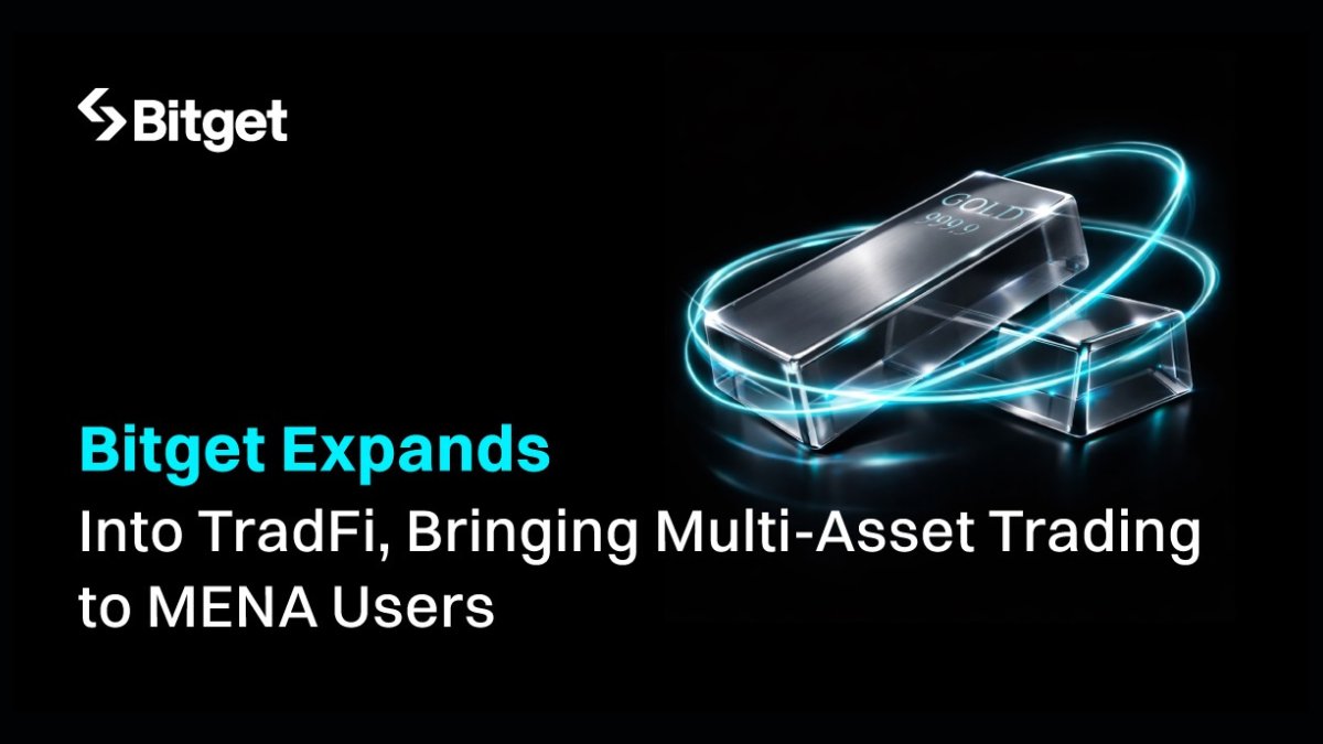 🌍📈 Bitget expands into TradFi, bringing multi-asset trading to MENA users

Global crypto exchange Bitget has announced its expansion into traditional finance (TradFi), introducing multi-asset trading solutions tailored for users across the MENA region.

The move enables access
