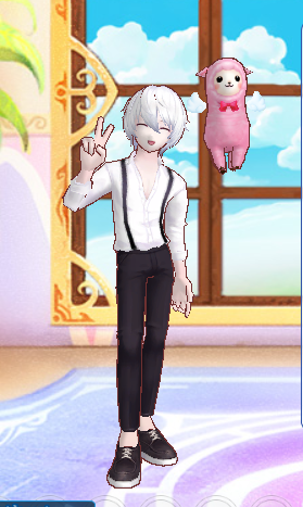 ชูนิ้วสองมืออ