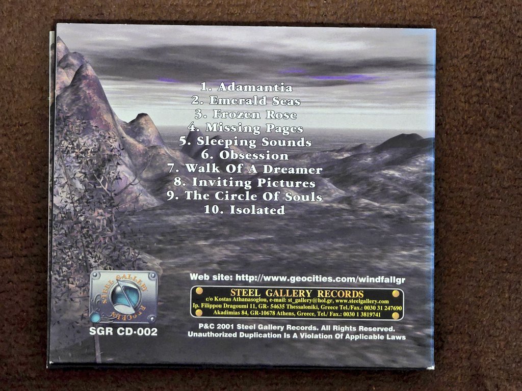 本日、ギリシャのメロディック・パワーメタル・バンド