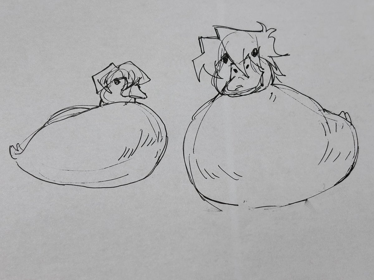 海马&amp;城之内鸭子形态
：起床打牌了小法老