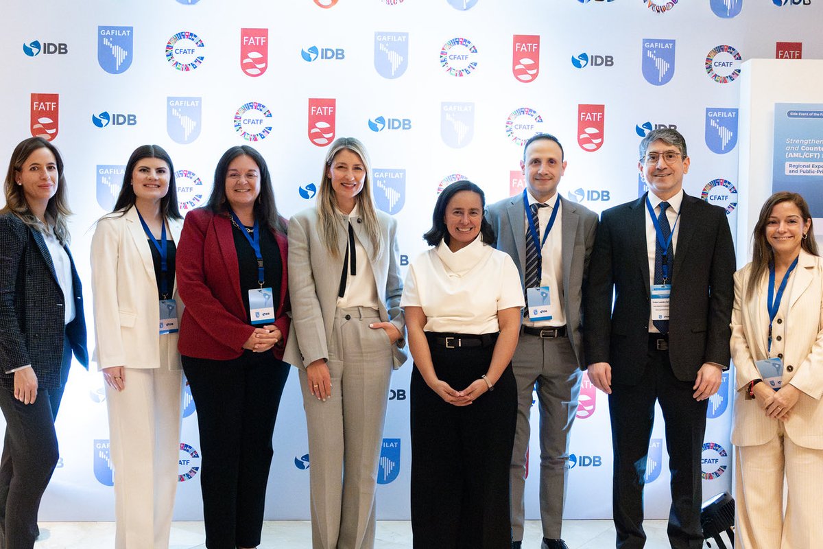 DF, Mexico. 
February 2026. 

At the #IDB #ICS, we are promoting the AML/CFT agenda through a side event during <a href="/FATFNews/">FATF</a> Plenary week, alongside <a href="/gafilat/">GAFILAT</a> and strategic partners, to translate public-private cooperation into concrete &amp; sustainable results.