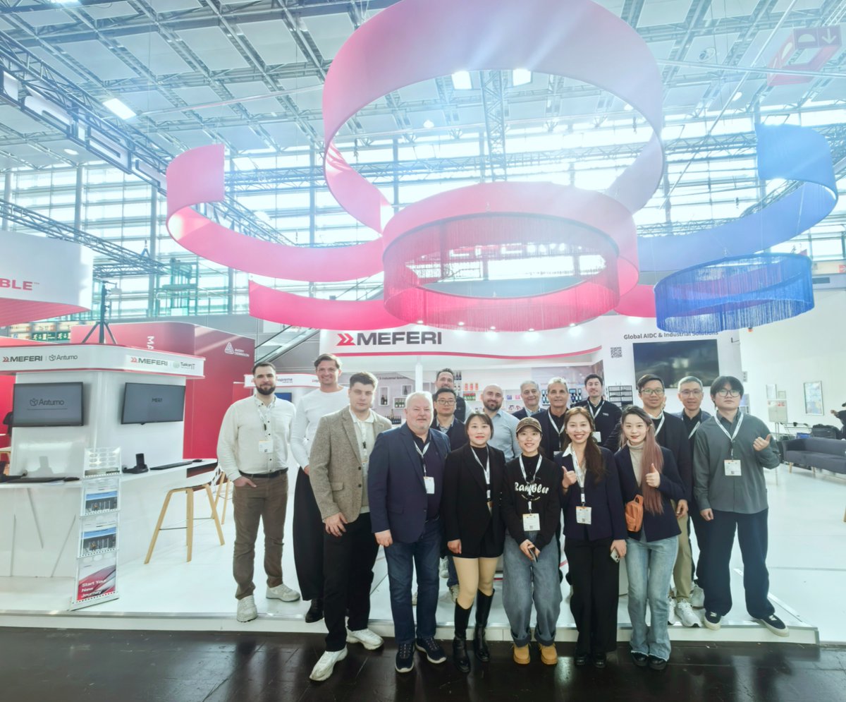 Meferi_Tech's tweet photo. EuroShop 2026 - Final Day at MEFERI

The final day has started in Düsseldorf.
If you haven’t visited us yet - now is the time.

Discover integrated AIDC solutions combining MEFERI hardware with partner software designed to improve retail performance.

See and test live:

• ME87 mobile computer with built-in UHF RFID (no external antenna)
• New MH50 wireless headset
• New MP30 mobile printer
• New corded & wireless barcode scanners
• Android POS & MeMobilityDesk solutions
• CIAO self-scanning solutions
• Mobile computers with short-, mid- & long-range scanning
• Label printers & mounted PCs
• Professional accessories expanding device capabilities
• MDM / EMM management software
• Partner-integrated retail solutions

Reliable supply. Strong technical and service support.
Secure, rugged, high-performance devices with an optimal price-to-quality ratio.
Built to increase productivity and reduce operational costs.

📍 Hall 6 · Booth G80

Come and experience it yourself.

🚀 Be first with ME87 UHF RFID — join the priority waitlist:
👉 https://t.co/6r93OCp8FI

🎁 Register & win prizes:
👉 https://t.co/Az3o89xXP7

#EuroShop2026 #MEFERI #AIDC #RFID #RetailTech #MEFERIexhibits