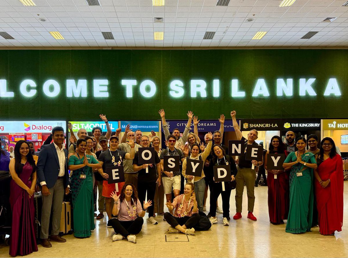 flysrilankan's tweet photo. Welcoming visionary leadership to paradise 🌴✨

SriLankan Airlines MICE is proud to have secured the prestigious Entrepreneurs’ Organization Sydney Chapter Annual Retreat, bringing over 100 leading Australian entrepreneurs and business leaders to Sri Lanka for a high-level leadership and strategy summit.

Representing dynamic industries from finance and technology to AI, healthcare, logistics, legal services and consumer brands, these influential members of the Entrepreneurs’ Organization Sydney Chapter collectively lead multi-million-dollar enterprises across Australia and the Asia-Pacific region.

We are honoured to connect global leadership with Sri Lanka’s inspiring landscapes and world-class hospitality. 🇱🇰✈️  

@EntrepreneurOrg 
@SargiaHolidays
@CinnamonHotels 

#SriLankanAirlines #iflysrilankan #EntrepreneursOrganization