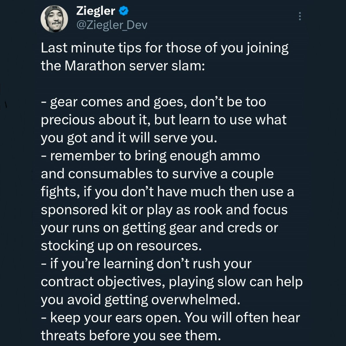 Marathon Bulletin tweet media