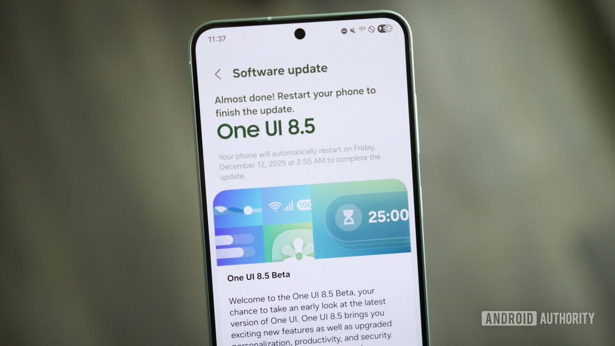 📲 نسخه پایدار One UI 8.5 منتشر شد!

سامسونگ هم‌زمان با معرفی سری گلکسی S26، نسخه پایدار One UI 8.5 را عرضه کرد و وعده داد این به‌روزرسانی به‌زودی برای دستگاه‌های بیشتری منتشر شود. آماده تجربه امکانات جدید هستید؟ ✨📱
📎 جزئیات بیشتر: tnu.ir/HWYtw
#OneUI85 #Samsung