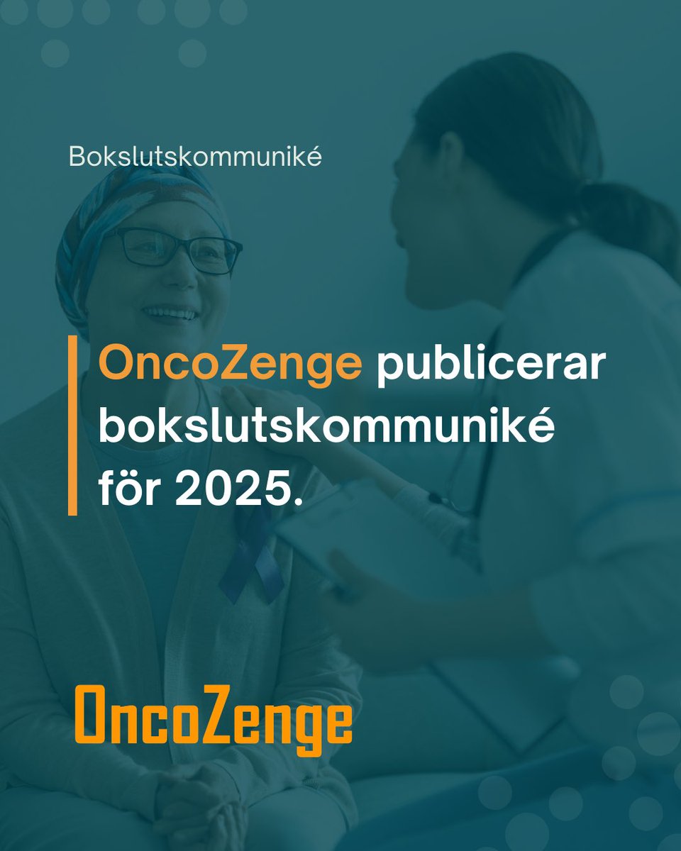 OncoZenge AB tweet media
