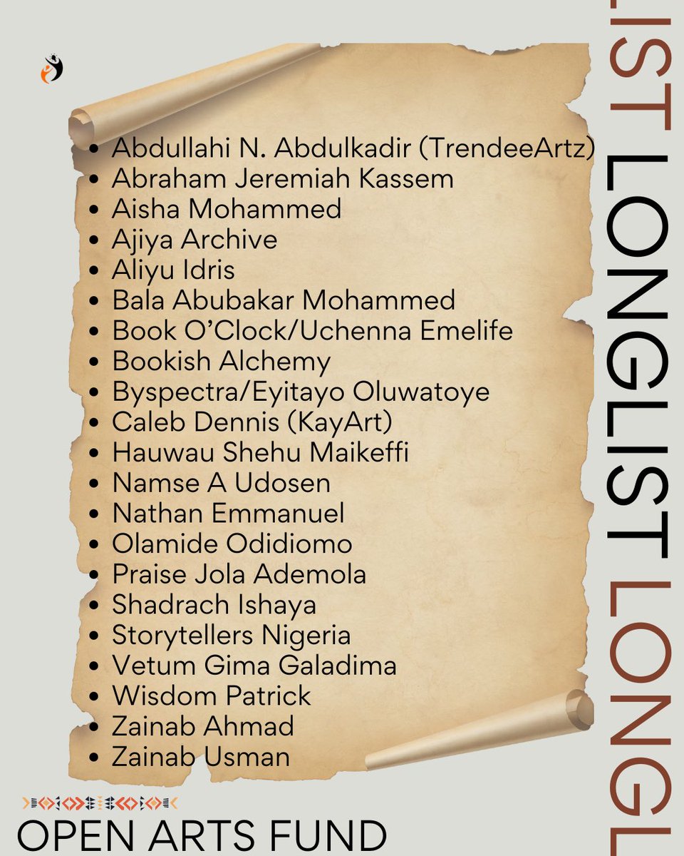 Open Arts tweet media