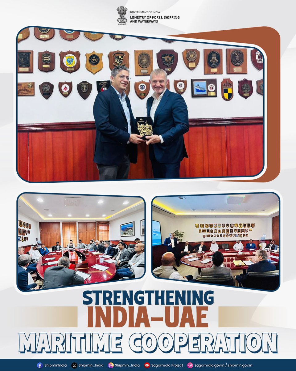 Ministry of Ports, Shipping and Waterways tweet media