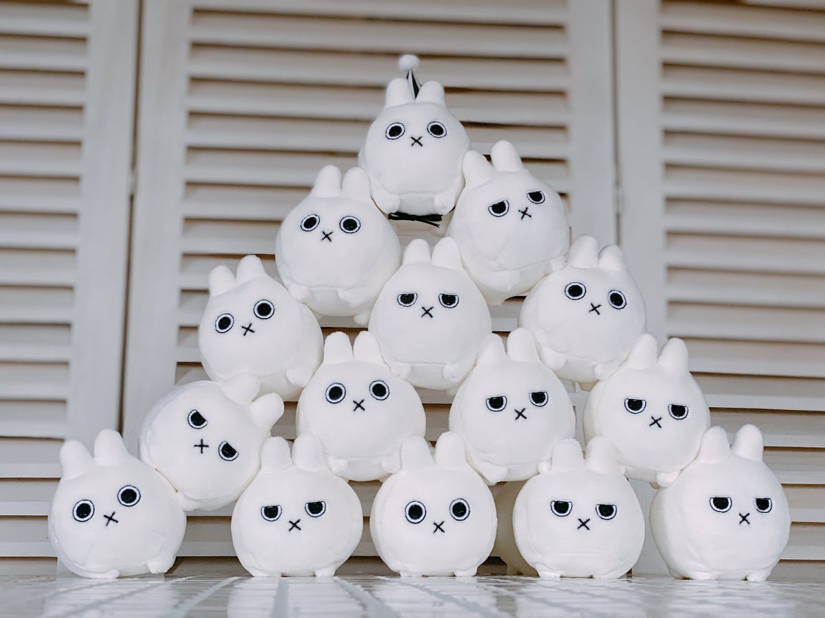 ウサギ組体操！

#ぬいぐるみ