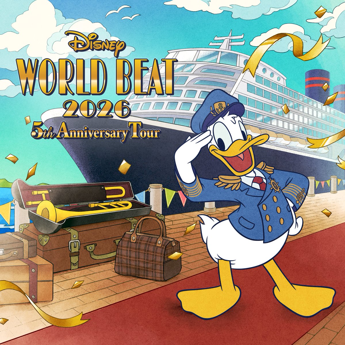 ディズニー・ワールド・ビート🎷 tweet media