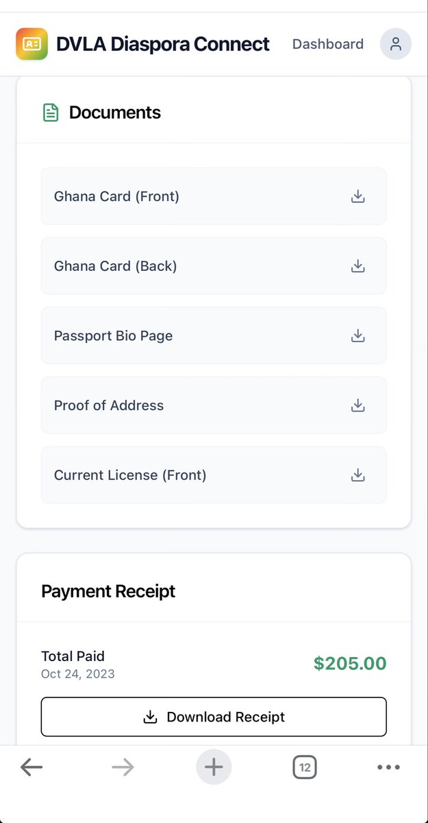 Using Google's AI platform, I vibe coded this “DVLA Diaspora Connect” web-app in a few minutes. 

We don’t need DVLA staffs traveling to be stationed in UK, US, Canada, Germany and the Netherlands to provide any service. 

Totally unnecessary and needless.

The <a href="/DVLAGhofficial/">DVLAghana</a>