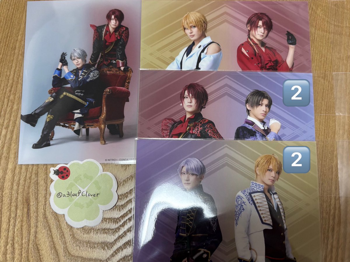 a3leafClover's tweet photo. 【交換】ミュージカル刀剣乱舞 刀ミュ 静かなる夜半の寝ざめ ライブ ランダムペアブロマイド クリアカード ランブロ

譲:五月雨 山姥切国広 長谷部 長義 後家
求:青江 *クリカは第三>第二

桜梅↔︎伯仲希望

28.1手渡し（都内ー横浜）または郵送
郵送は2点以上から

お気軽にお声掛けください https://t.co/lf1RD64R6m