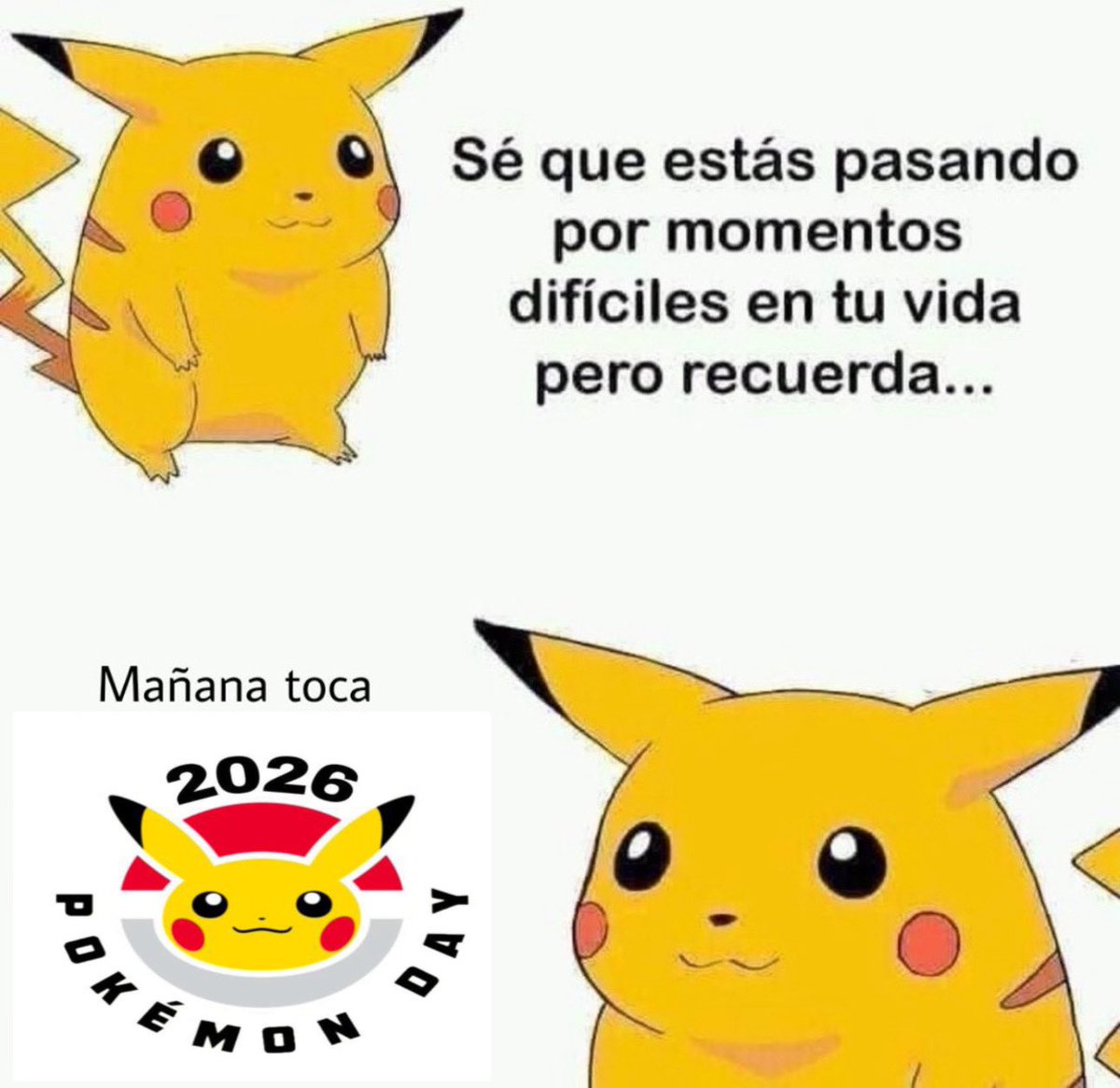 POKEMILLON's tweet photo. Solo un día más genteee 🙌🏻👀 https://t.co/PTWCBQWXGR