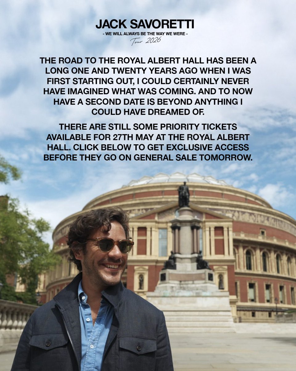 Jack Savoretti tweet media