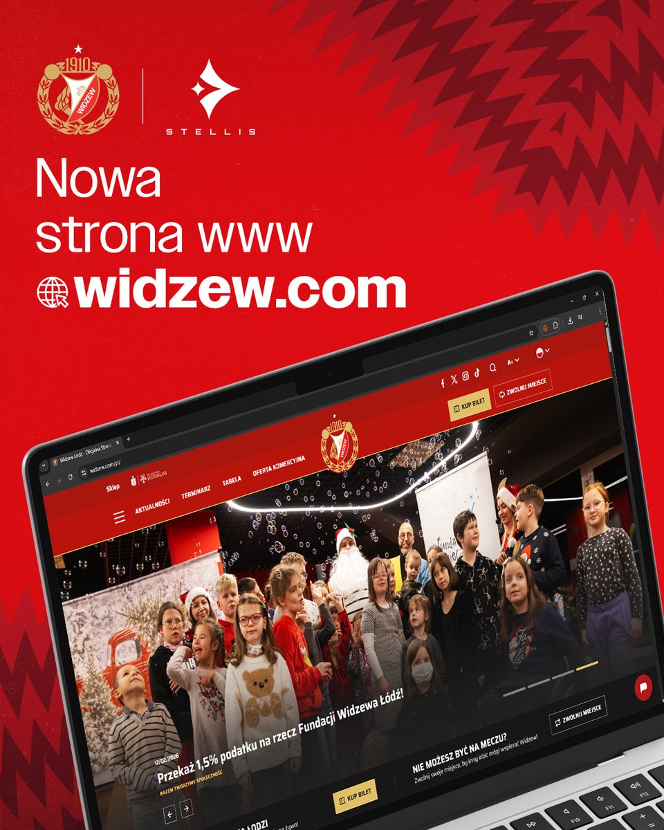 RTS_Widzew_Lodz's tweet photo. We współpracy z firmą Stellis prezentujemy Wam nową stronę https://t.co/E6Ou5Rxovf 🌐

Co się zmieniło?
🎨 Przebudowana architektura
🇬🇧 Wersja anglojęzyczna
🔊 Możliwość odsłuchiwania aktualności
📊 Integracja z Optą i portalem "Łączy nas piłka"
🤖 Czatbot AI
🆕 I wiele więcej

Zachęcamy do korzystania! 👊🏻

Szczegóły: https://t.co/NL4lY9kEwf
