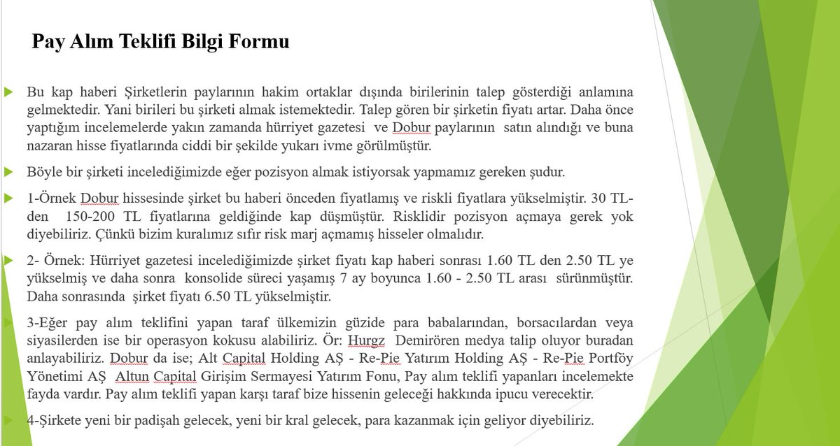 PAY ALIM TEKLİFİ BİLGİ FORMU KAP HABERİ.
Keyifli Okumalar.
Emeğe saygı ve destek için RT.
#mekag #escom #genıl #odıne #bahkm #atatr #beste